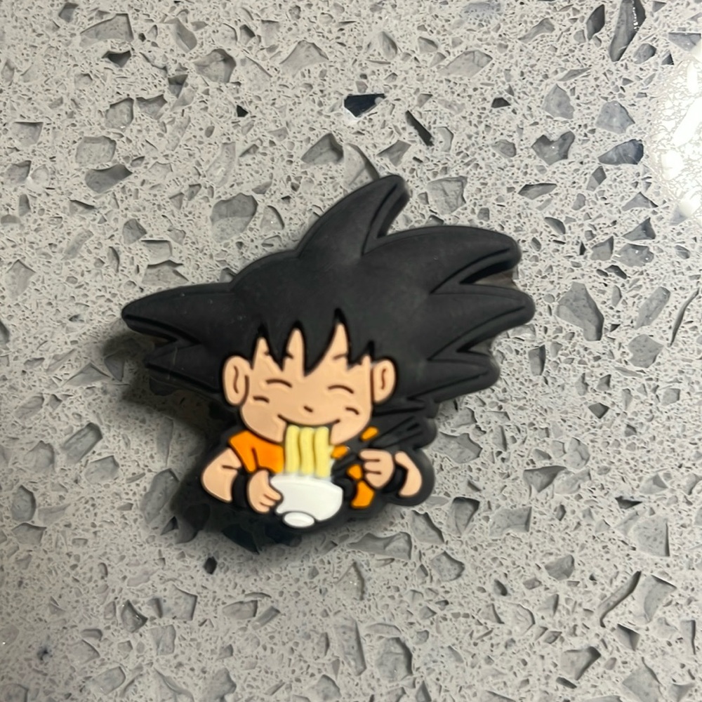Dragon Ball Z Goku Ramen CROCS shoe charm jibbitz